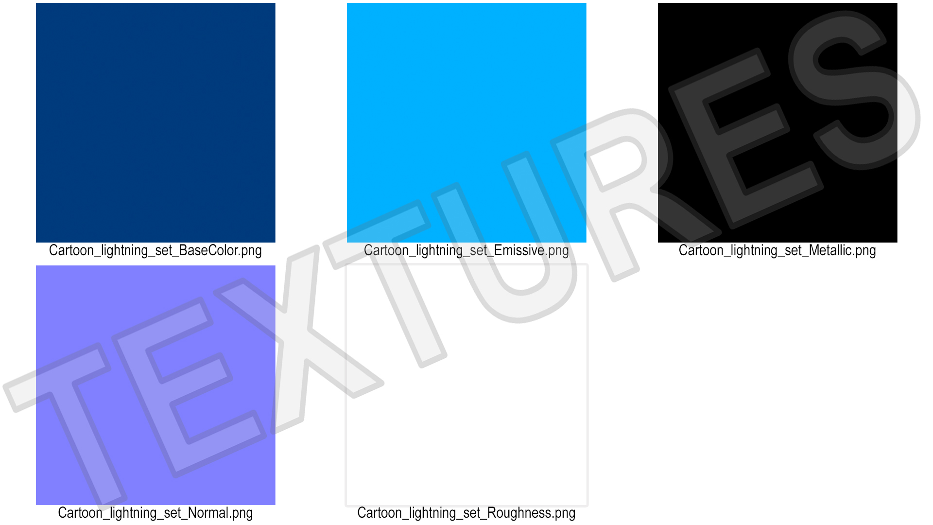 Cartoon Lightning 3D