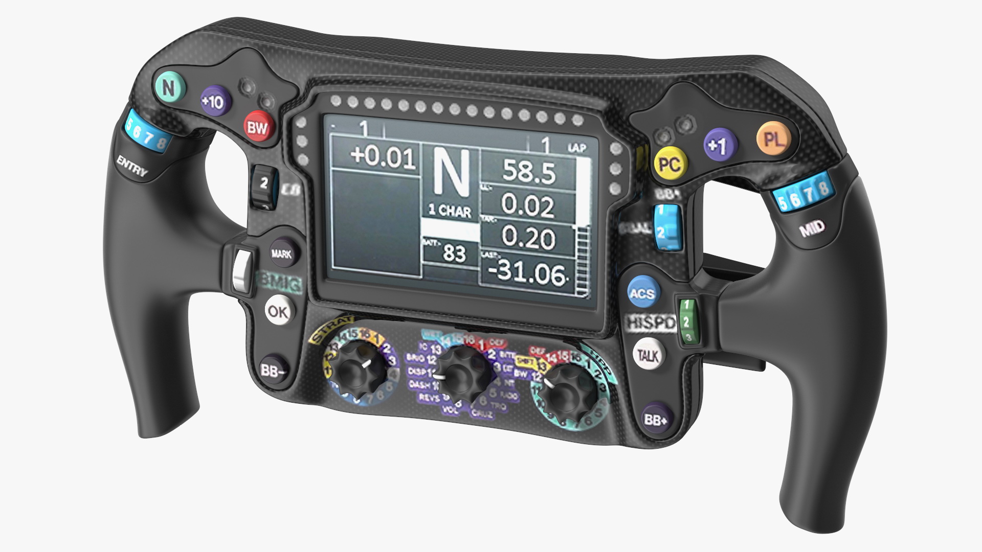 Formula 1 2022 Steering Wheel 3D model