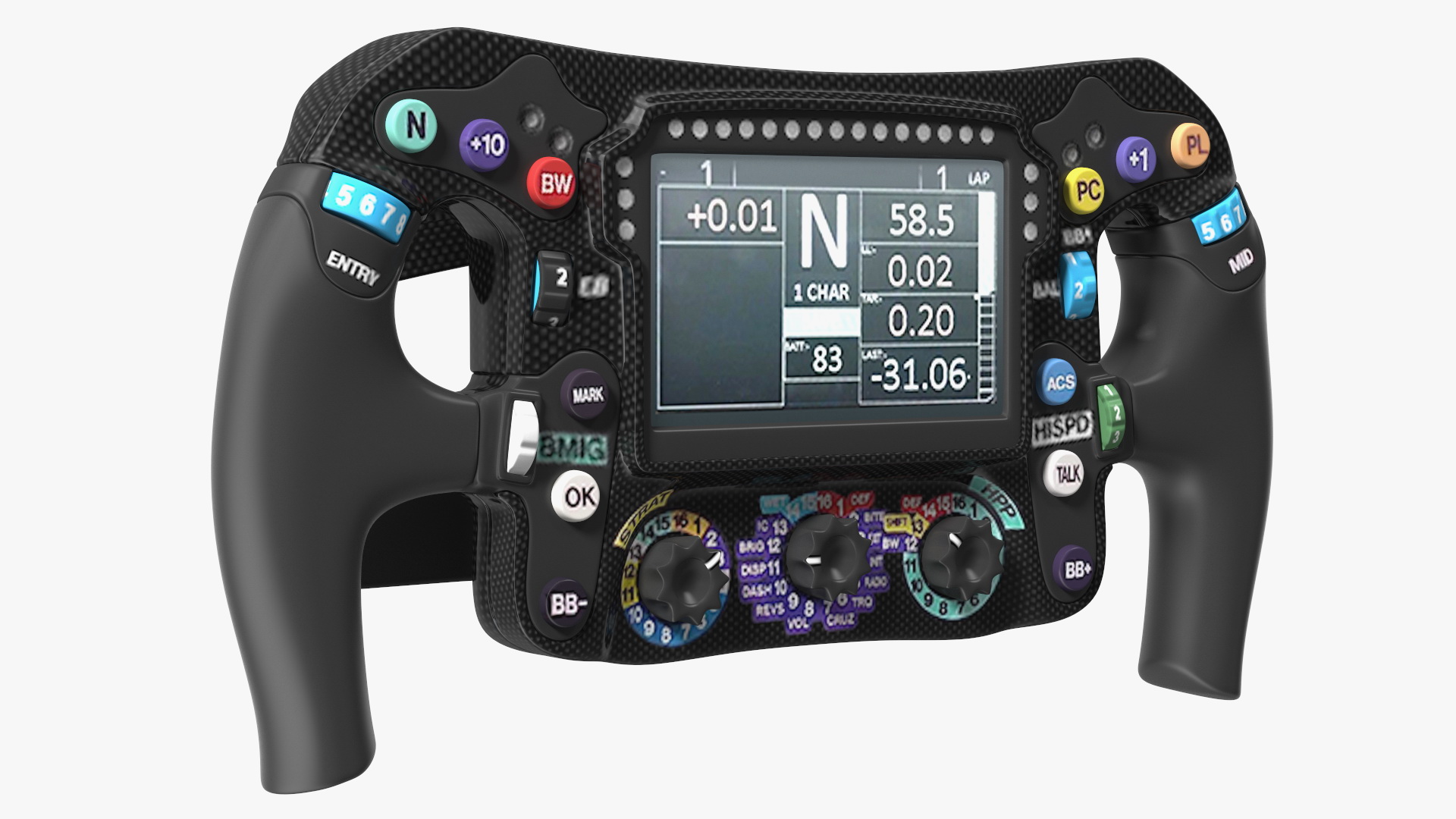 Formula 1 2022 Steering Wheel 3D model