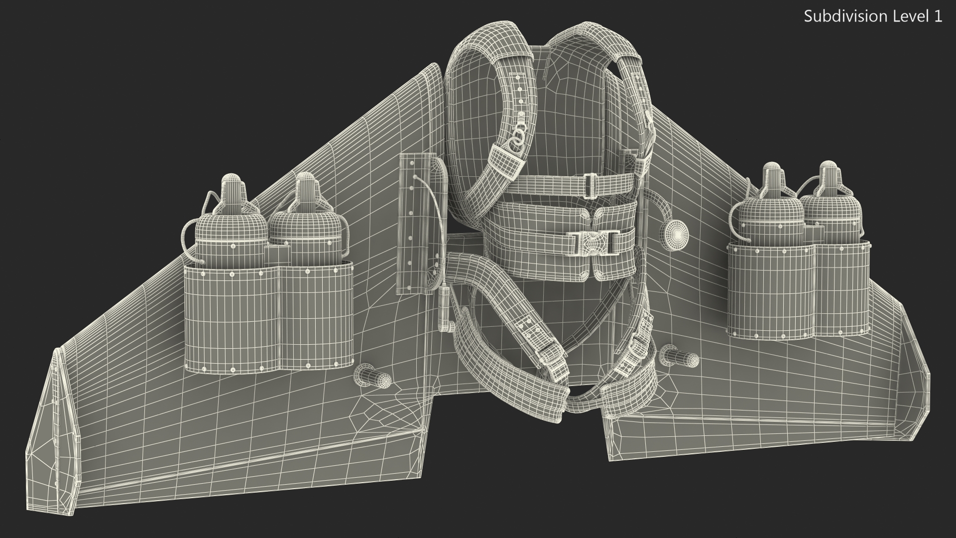 3D model Jet Wing