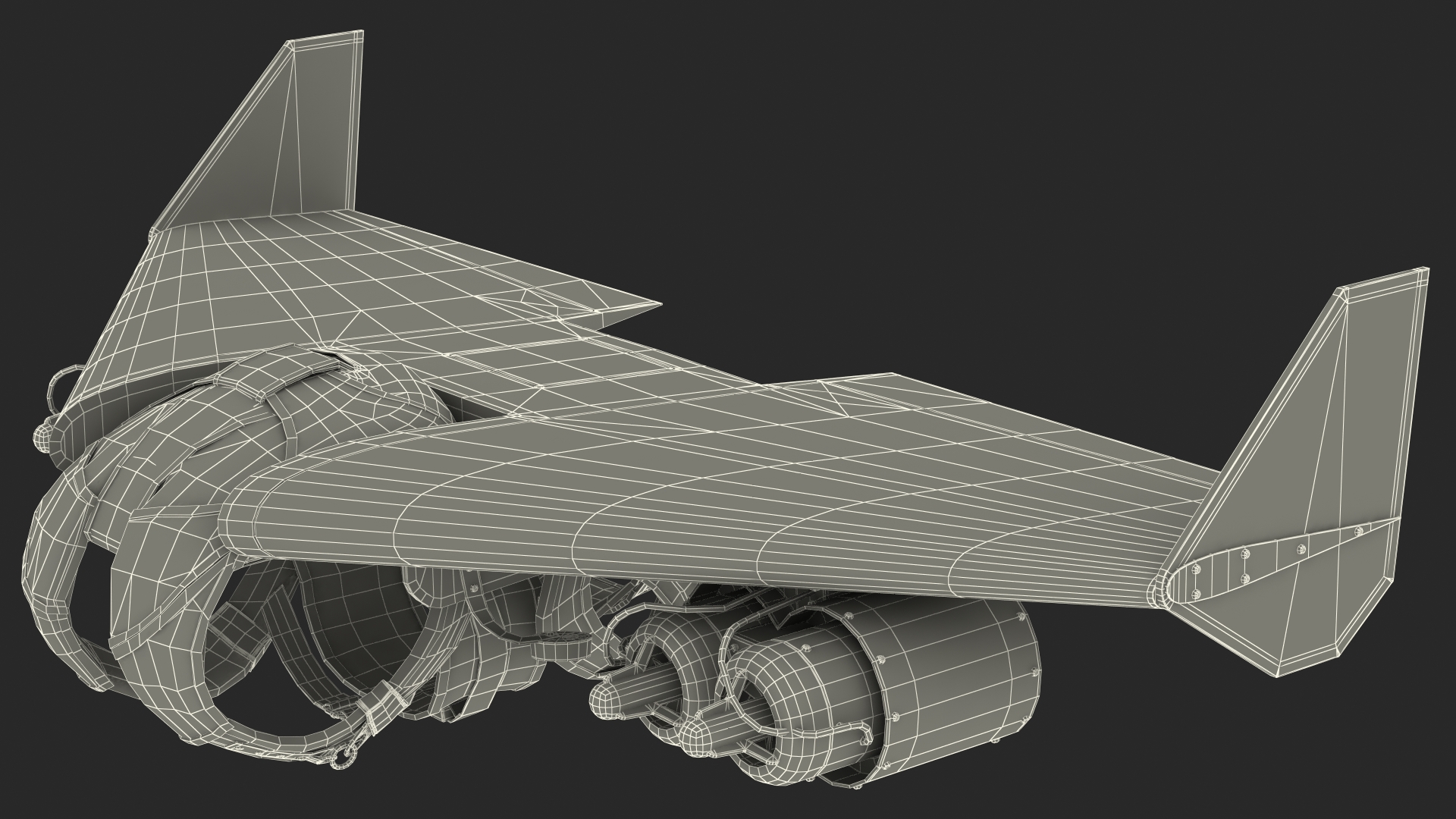 3D model Jet Wing