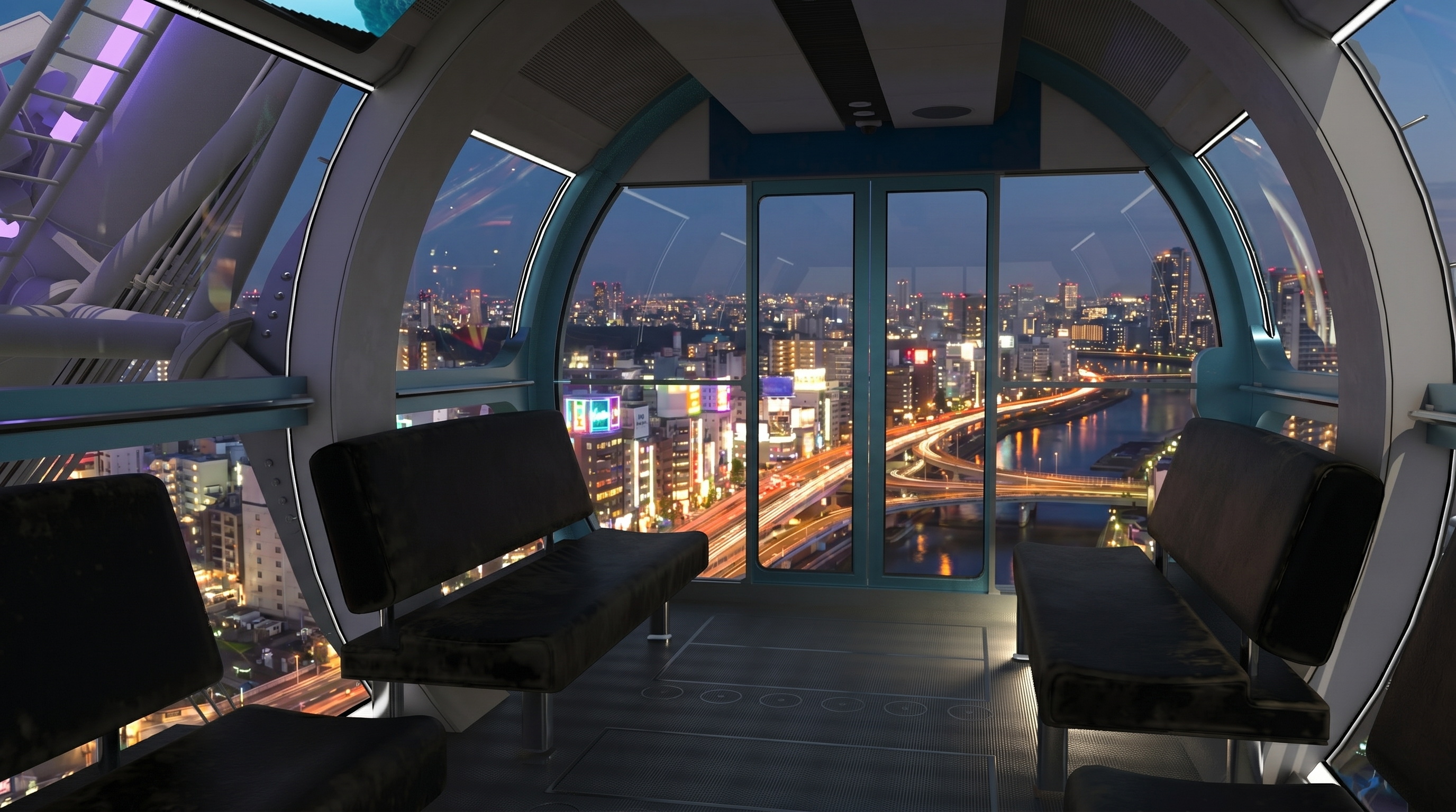 Singapore Flyer Panoramic Ferris Wheel - view 3