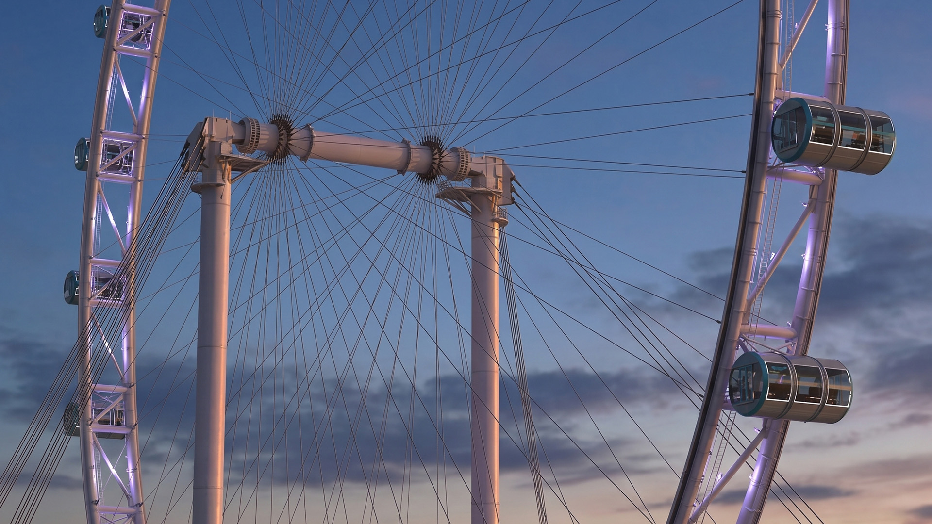 Singapore Flyer Panoramic Ferris Wheel - view 2