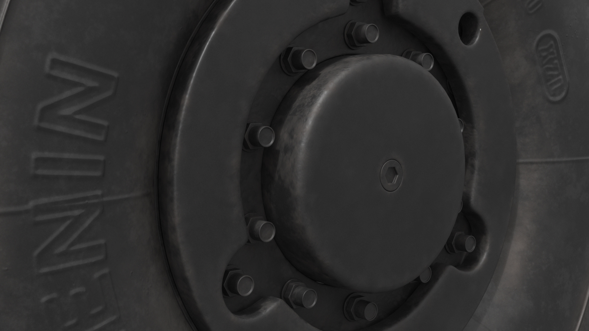 Military Truck Wheel Assembly Tire, view 4