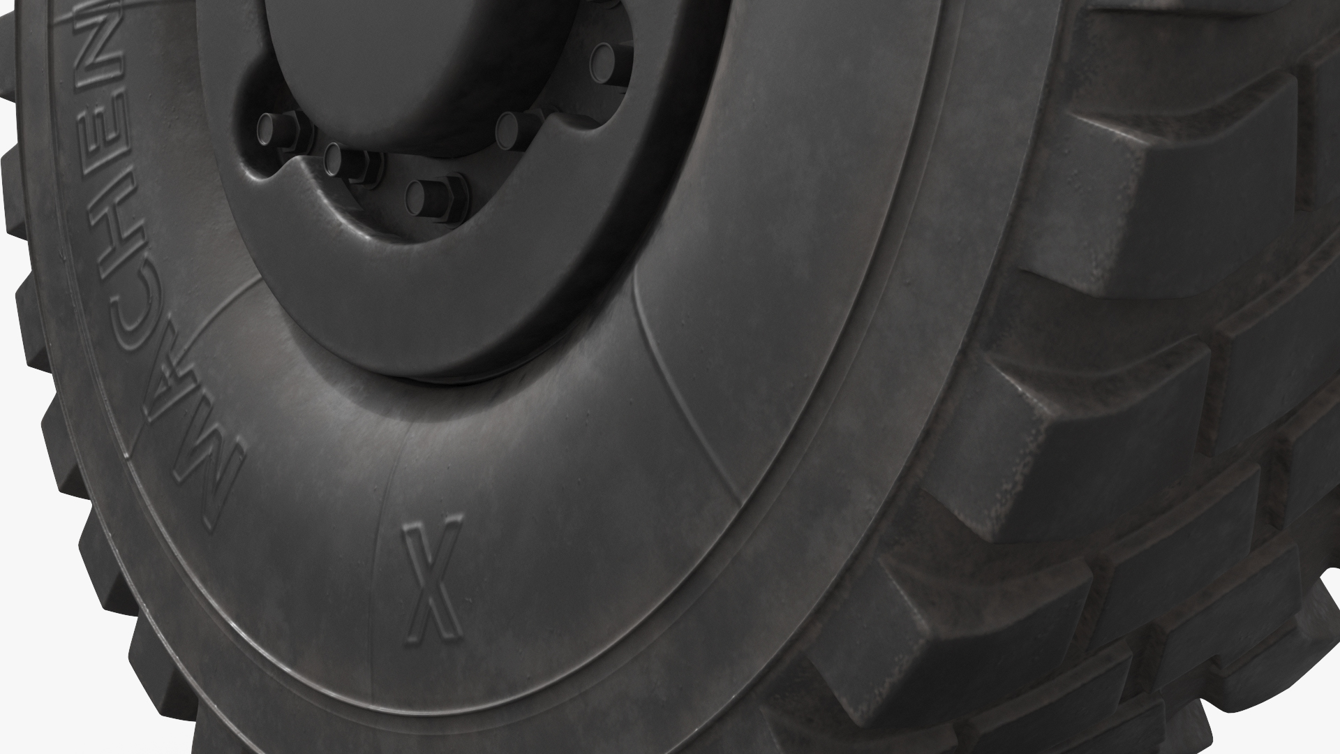 Military Truck Wheel Assembly Tire, view 5