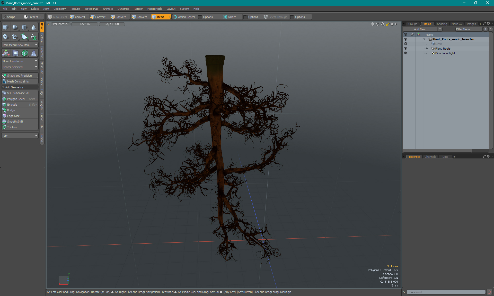 3D Plant Roots