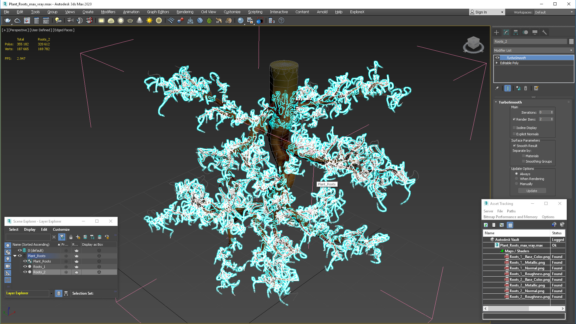 3D Plant Roots