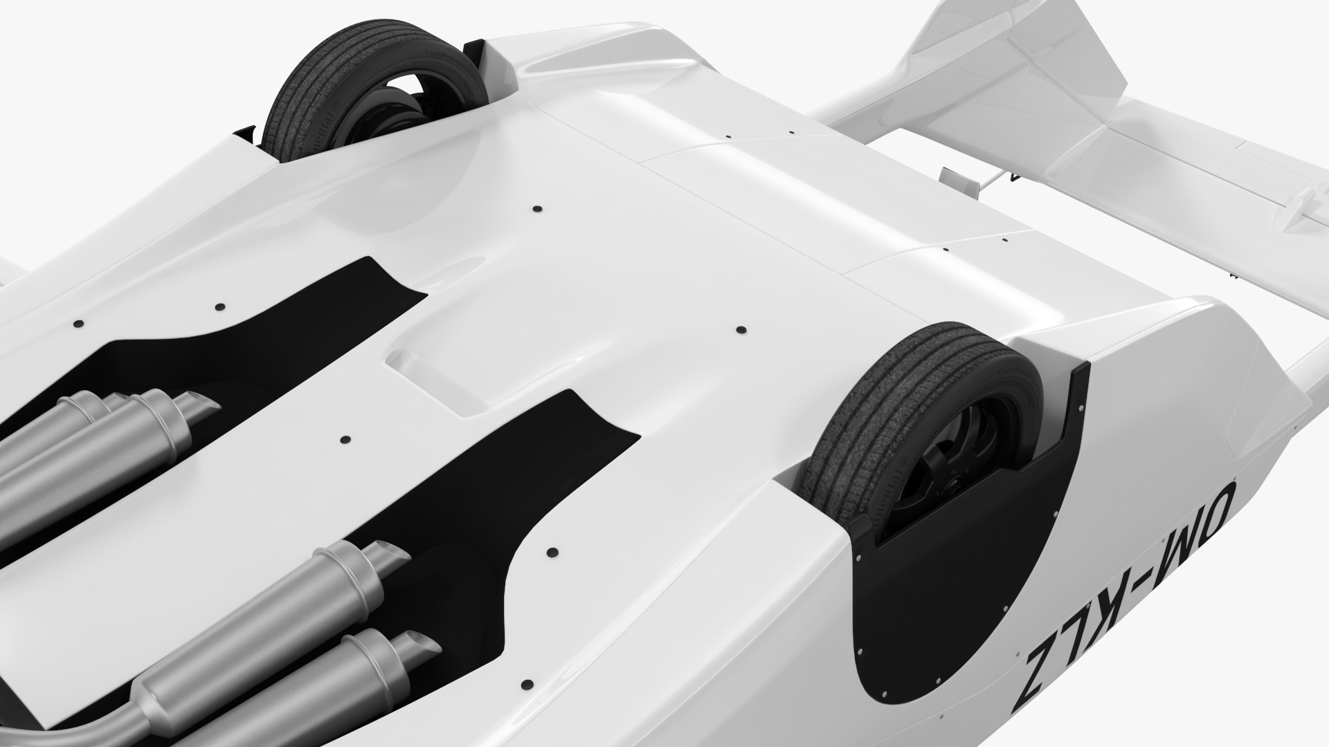 AirCar Rigged for Maya 3D