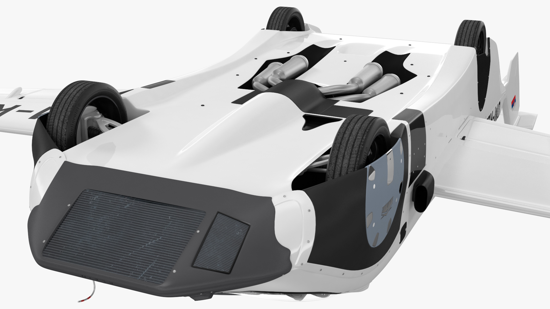 AirCar Rigged for Maya 3D