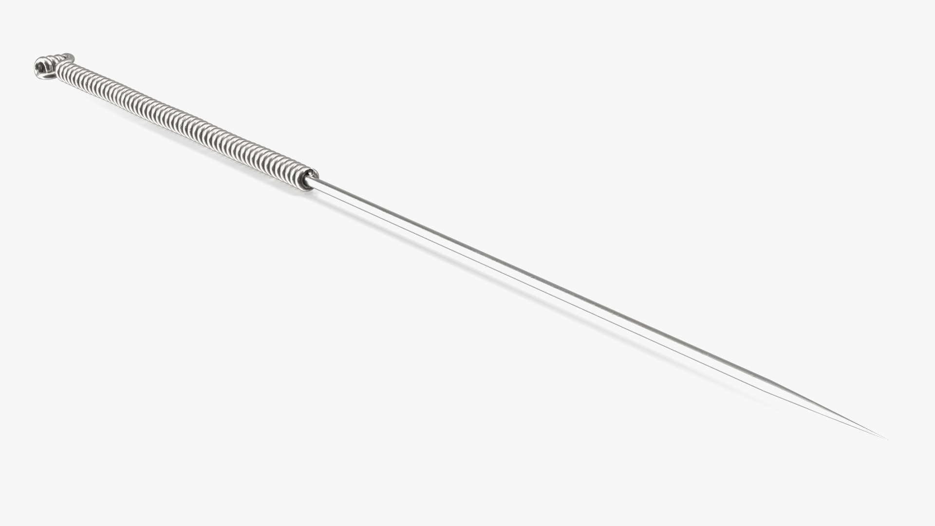 3D model Acupuncture Needles Set Silver