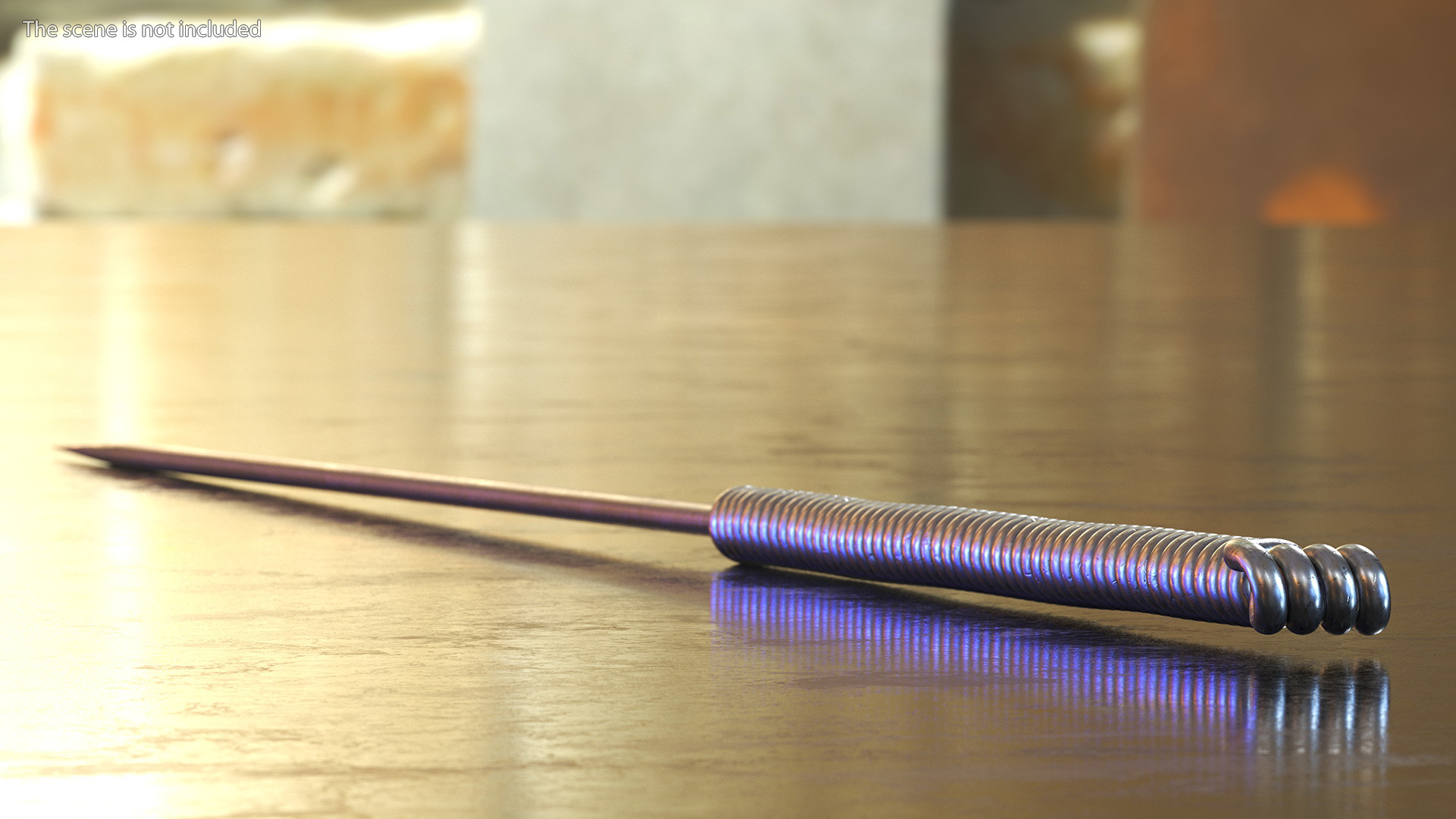 3D model Acupuncture Needles Set Silver