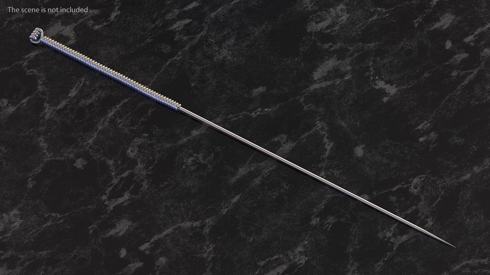 3D model Acupuncture Needles Set Silver