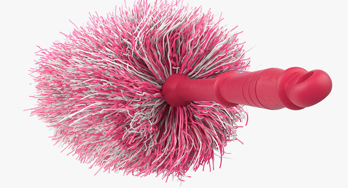 Dust Wiper Pink Fur 3D model