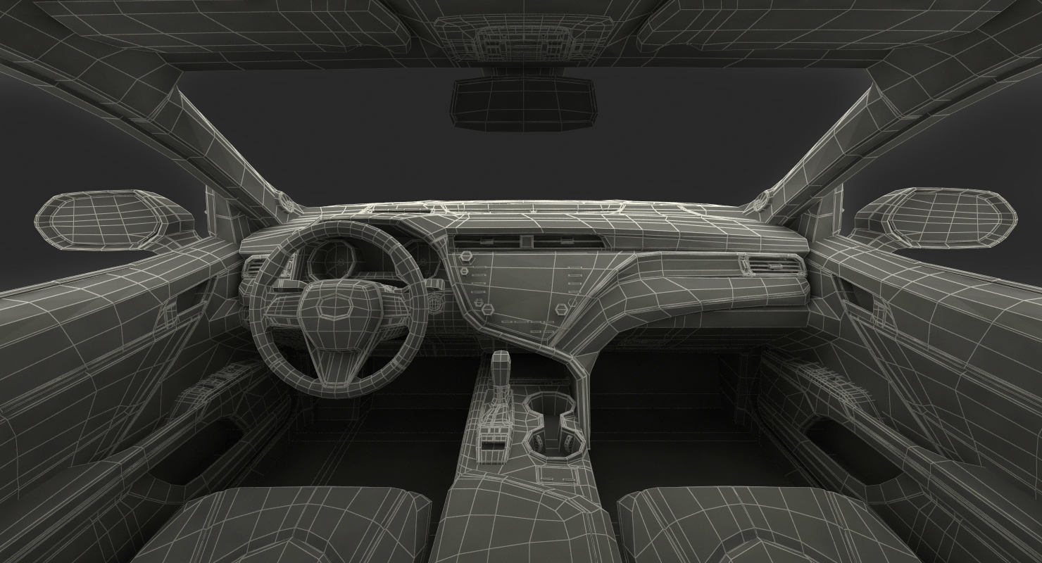 Business Sedan Generic 3D