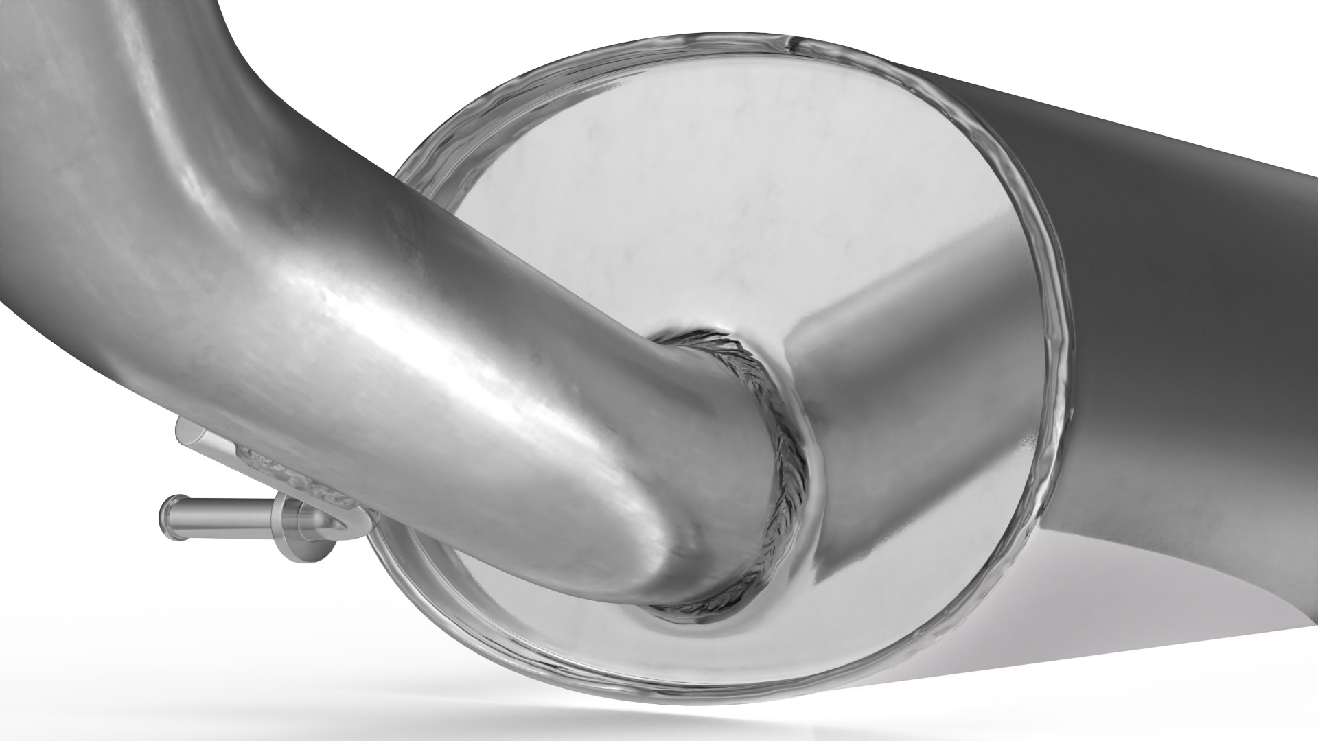 3D Car Exhaust System model