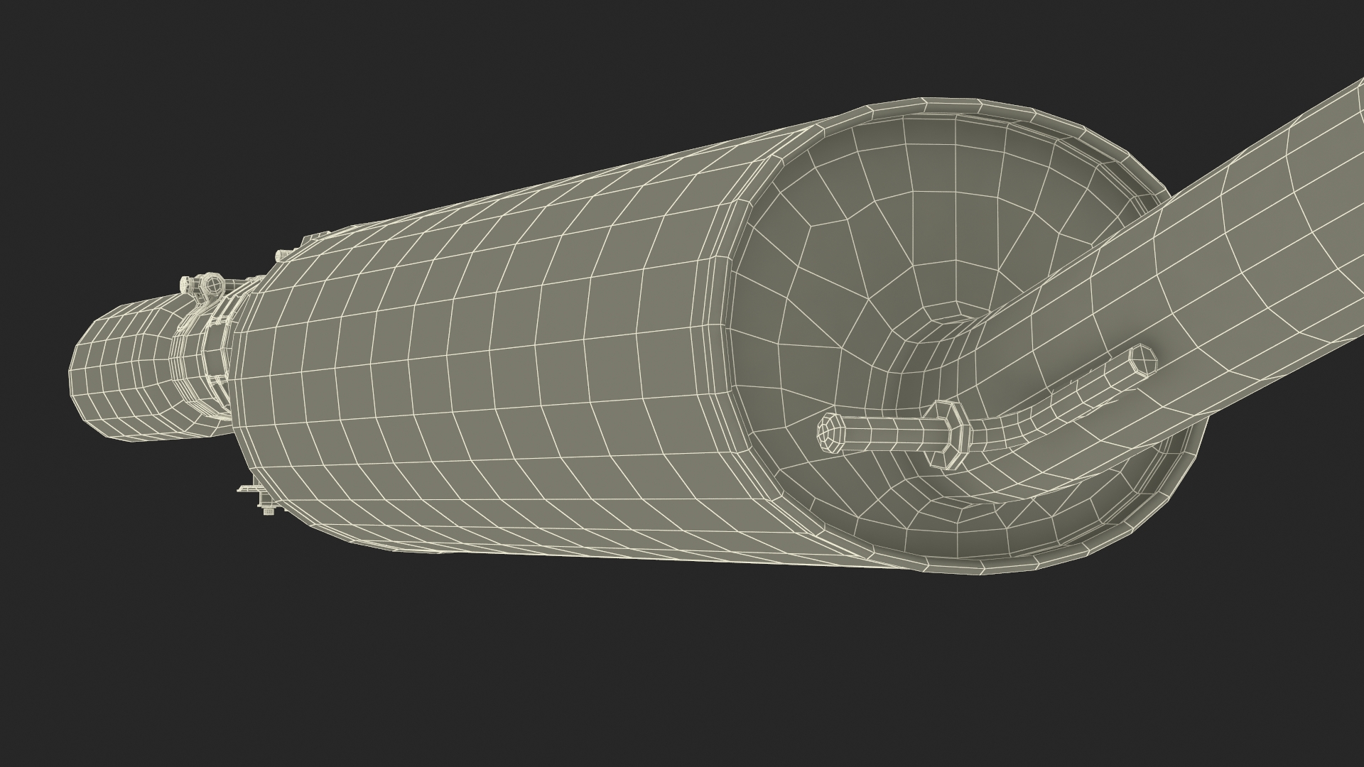 3D Car Exhaust System model