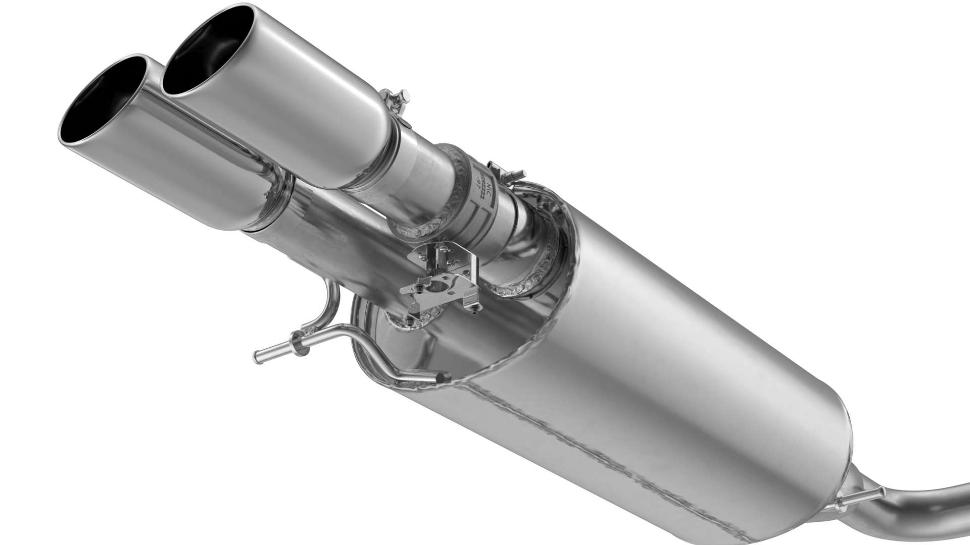 3D Car Exhaust System model