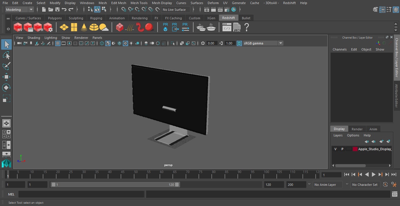 3D Apple Studio Display Tilt and Height Stand Off