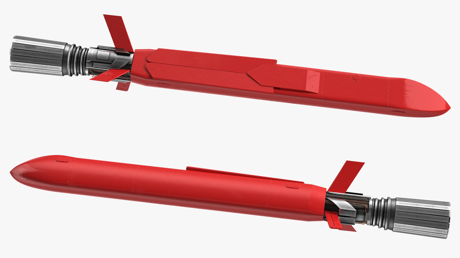 3D model Burevestnik 9M730 Nuclear Cruise Missile