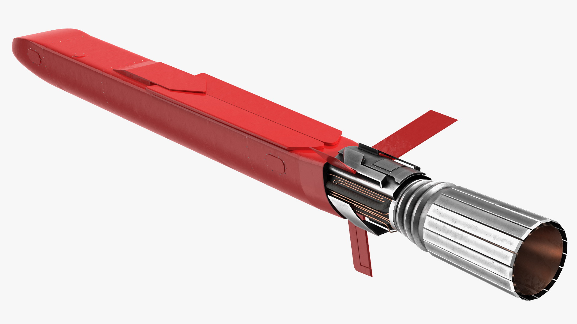 3D model Burevestnik 9M730 Nuclear Cruise Missile