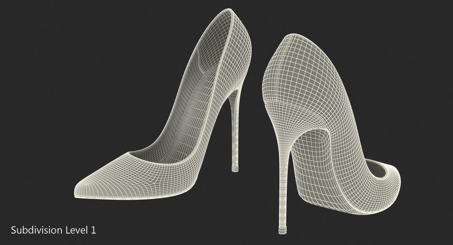 Women Shoes Generic 3D model
