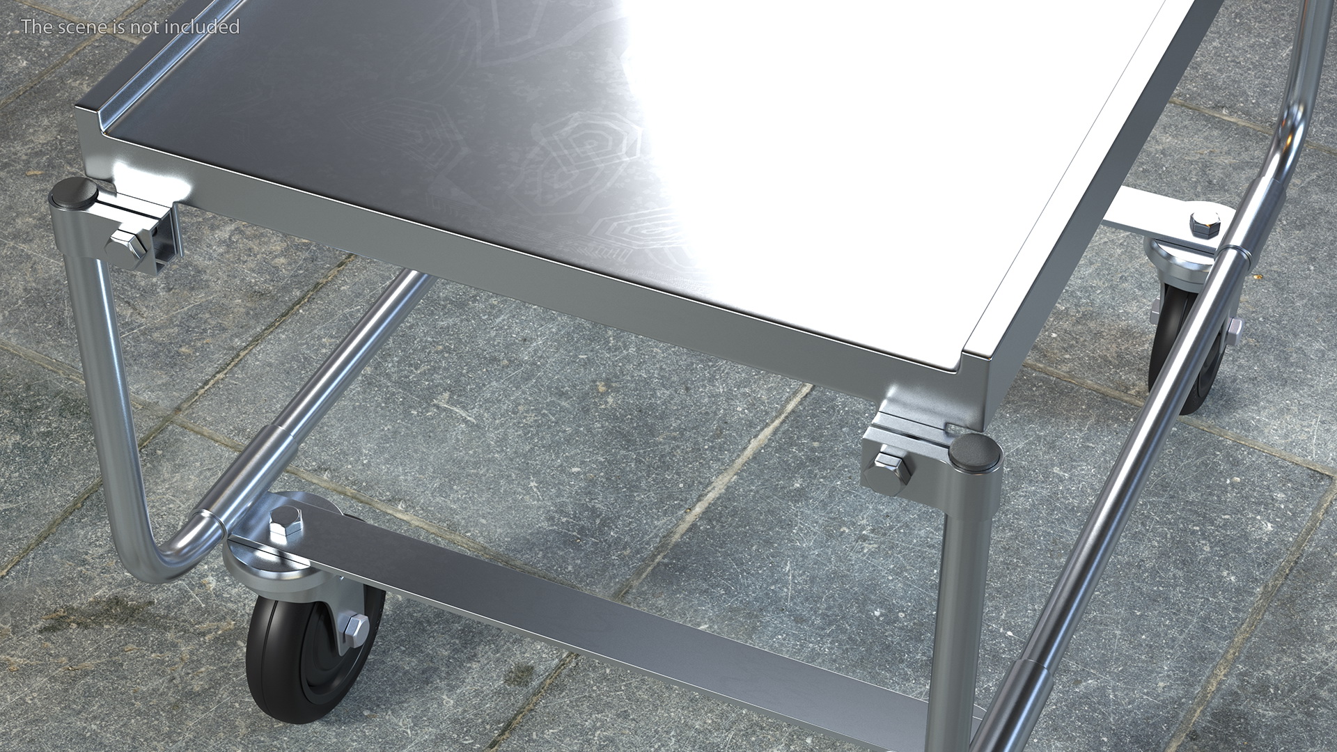 3D Trolley with High Platform
