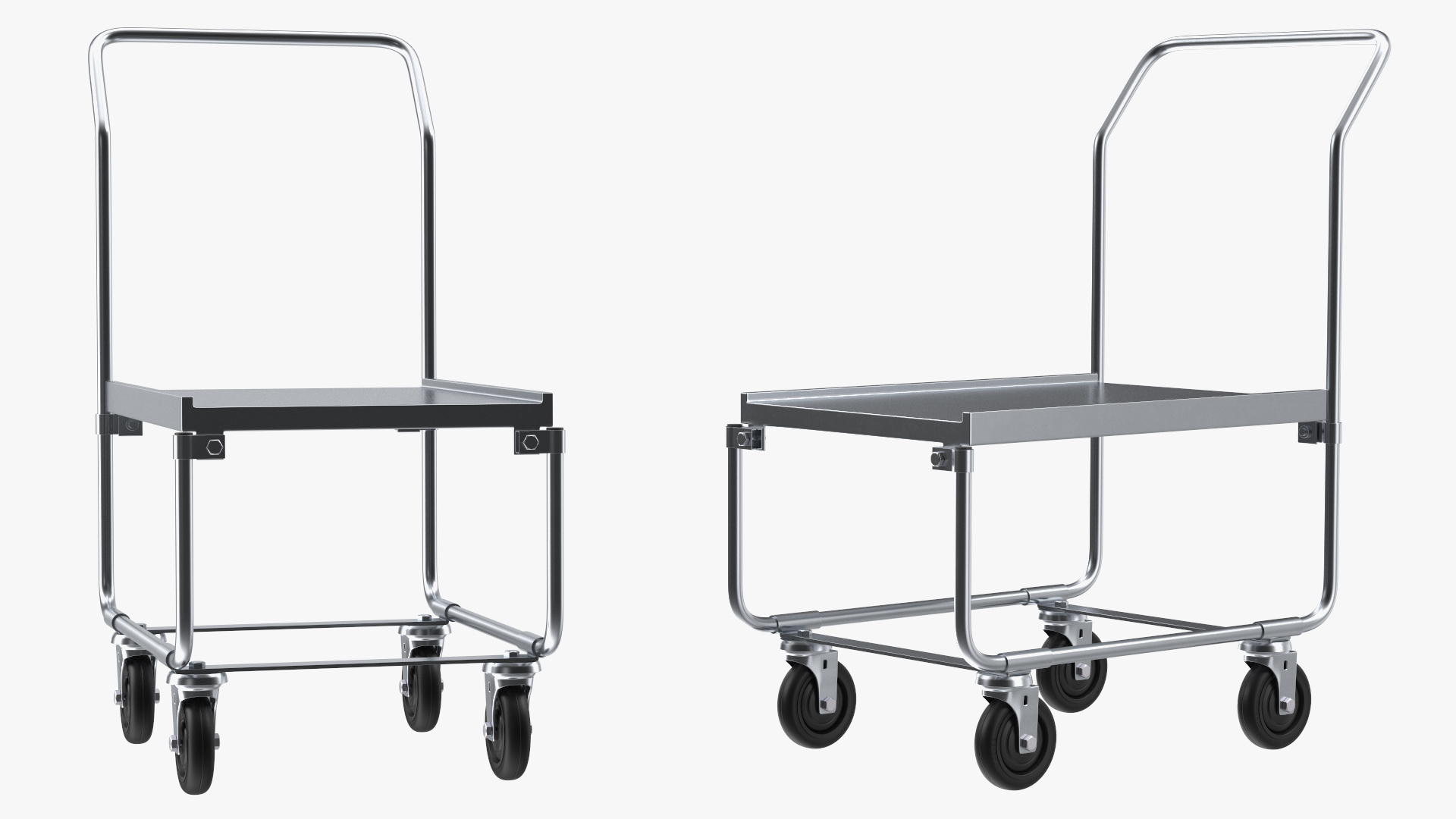 3D Trolley with High Platform