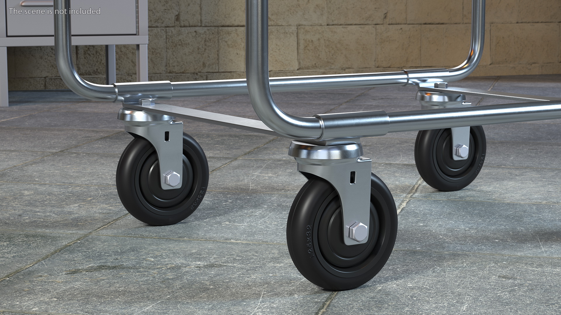 3D Trolley with High Platform