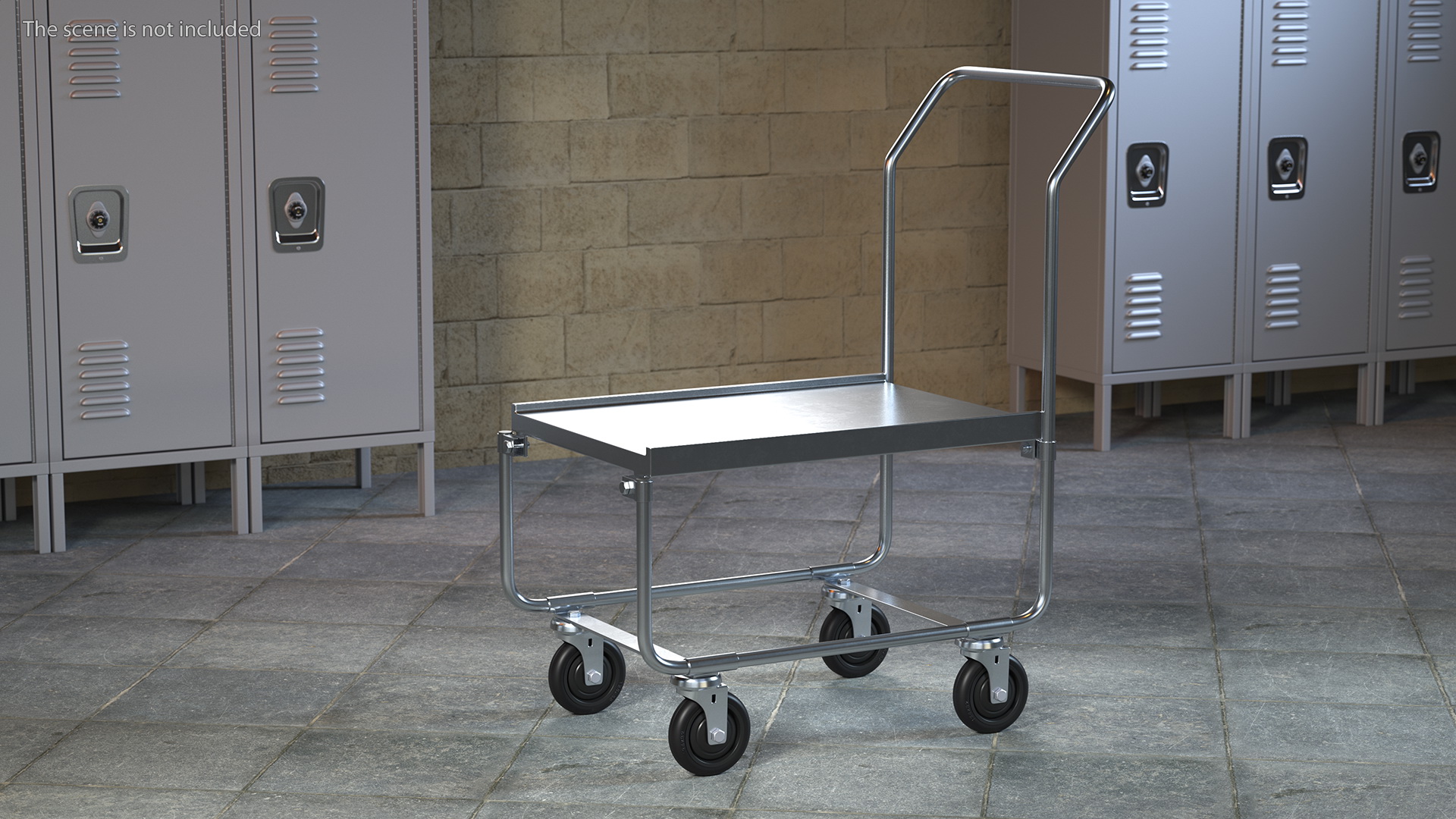 3D Trolley with High Platform