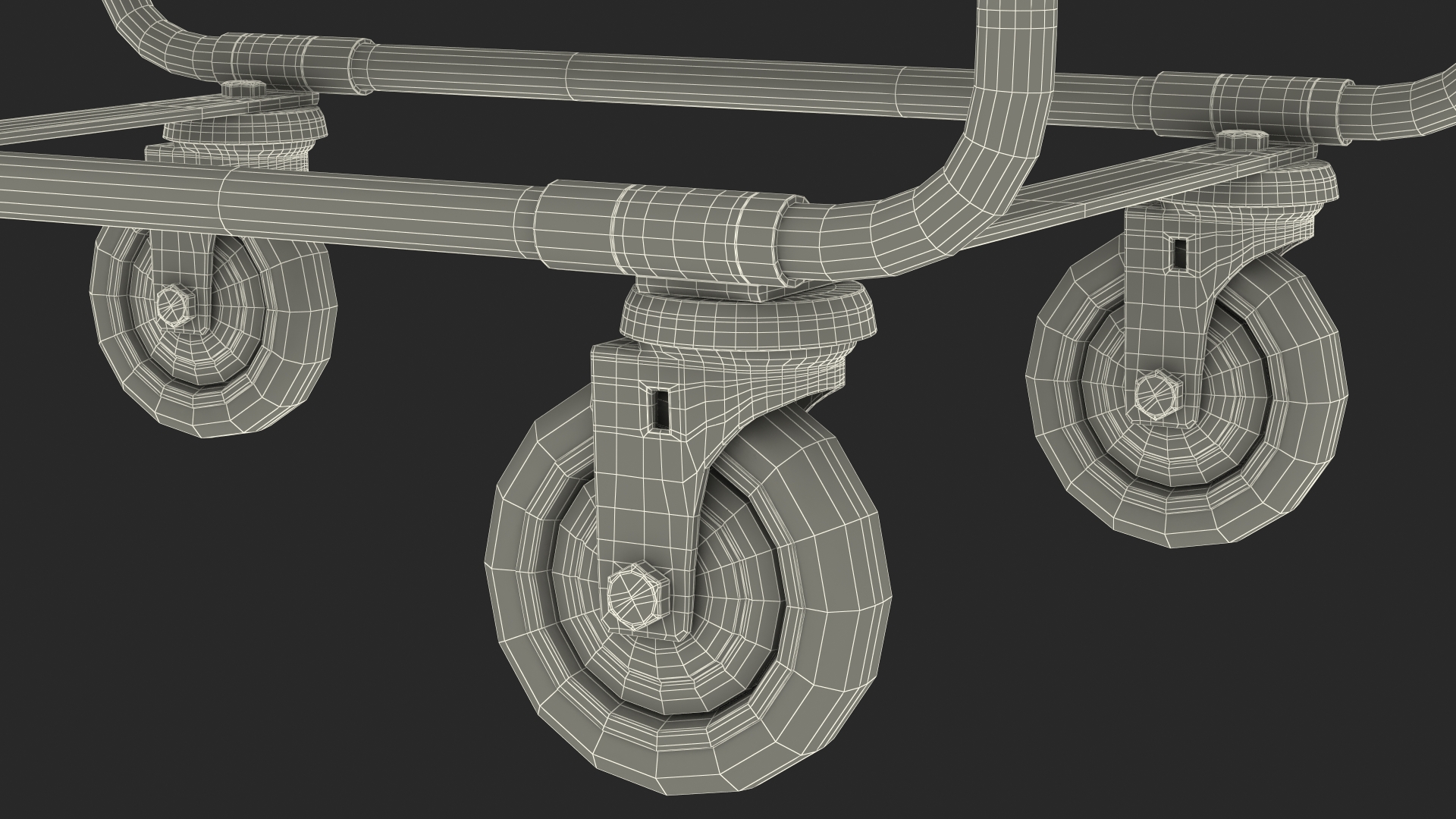 3D Trolley with High Platform