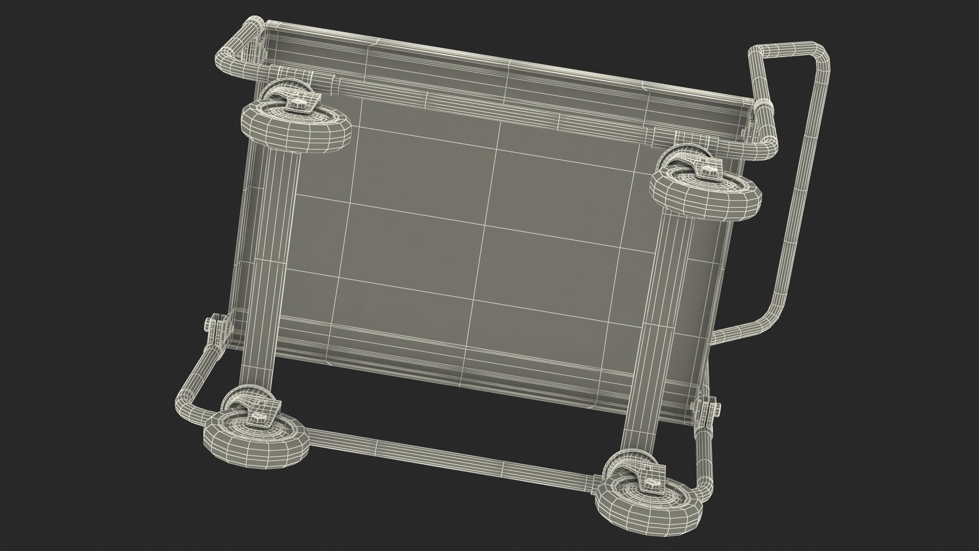 3D Trolley with High Platform