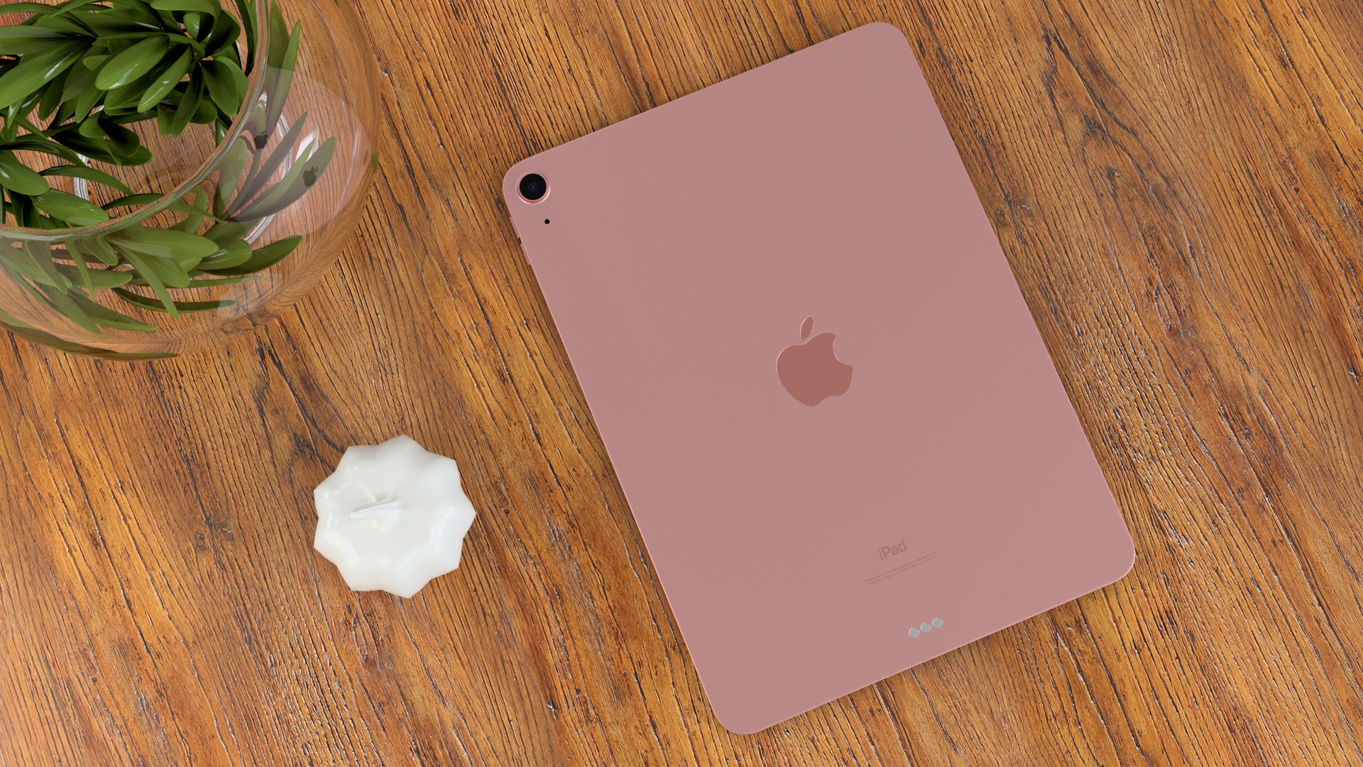 3D Apple iPad Air 4 2020 Rose Gold