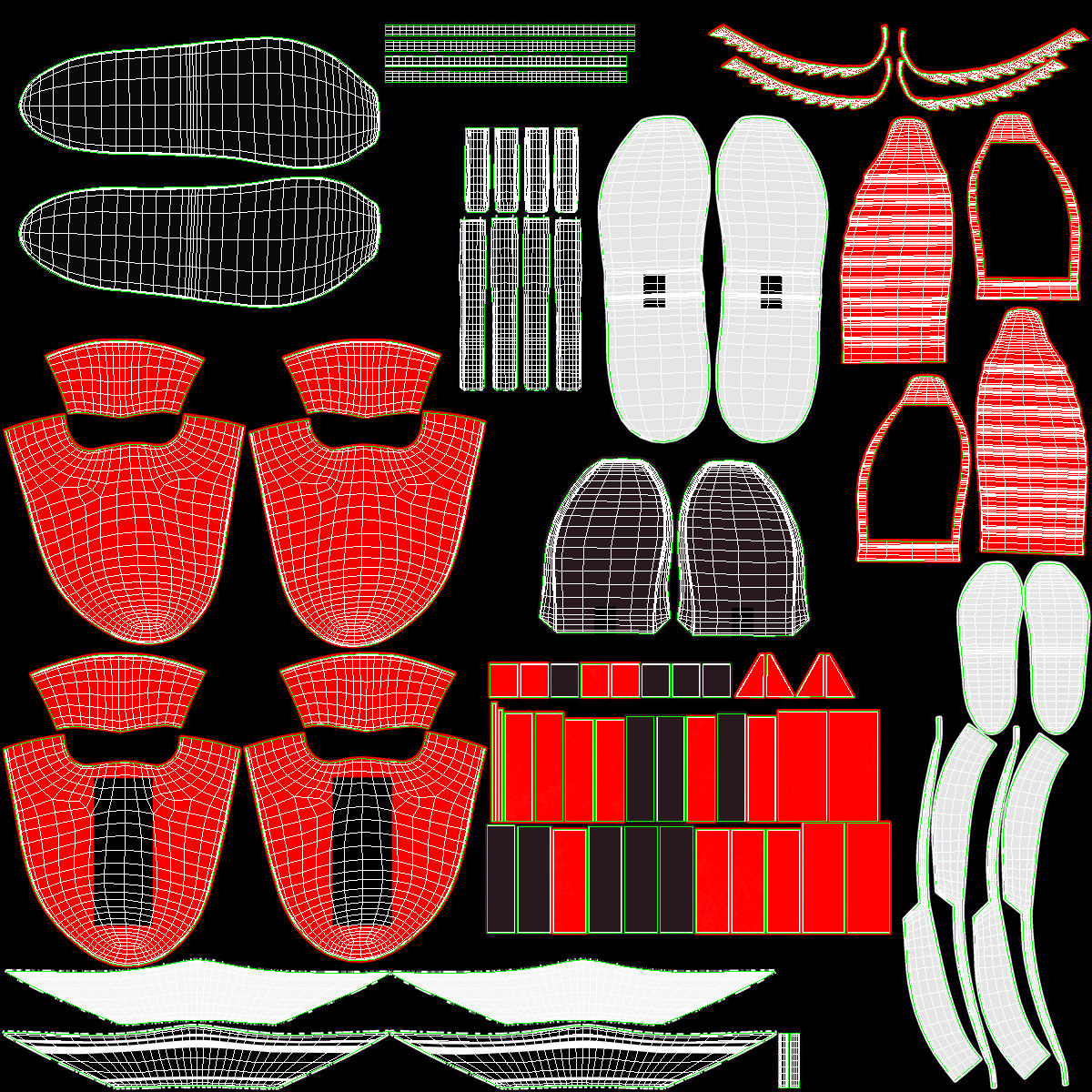 Sneakers Red 3D