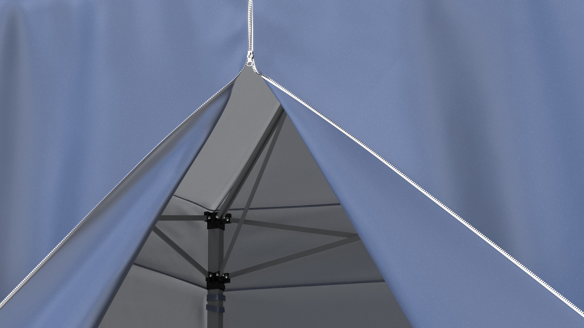 Outdoor Pop Up Gazebo Party Tent Blue 3D