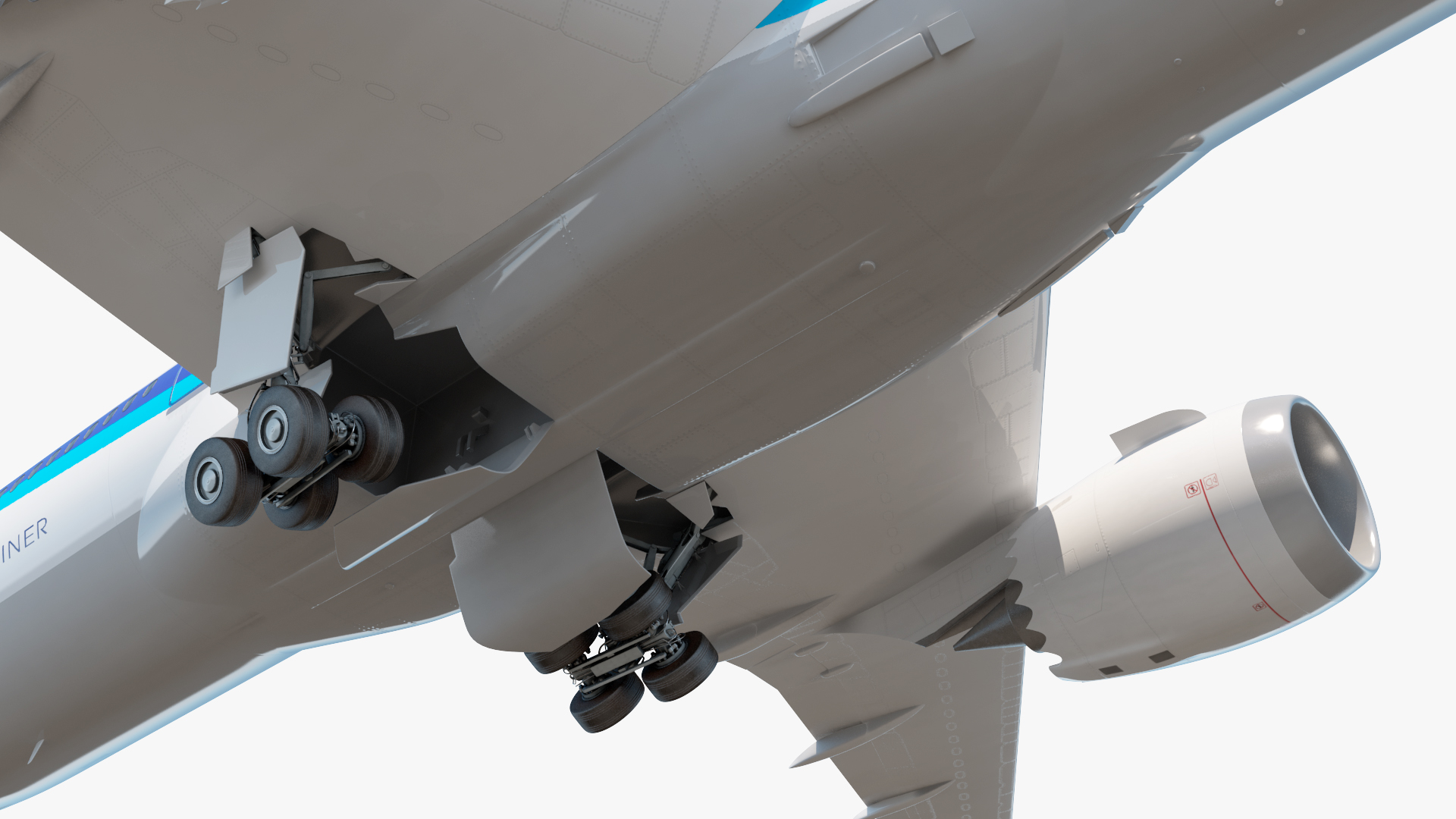 3D model Boeing 787-9 Dreamliner ANA Livery Rigged for Maya