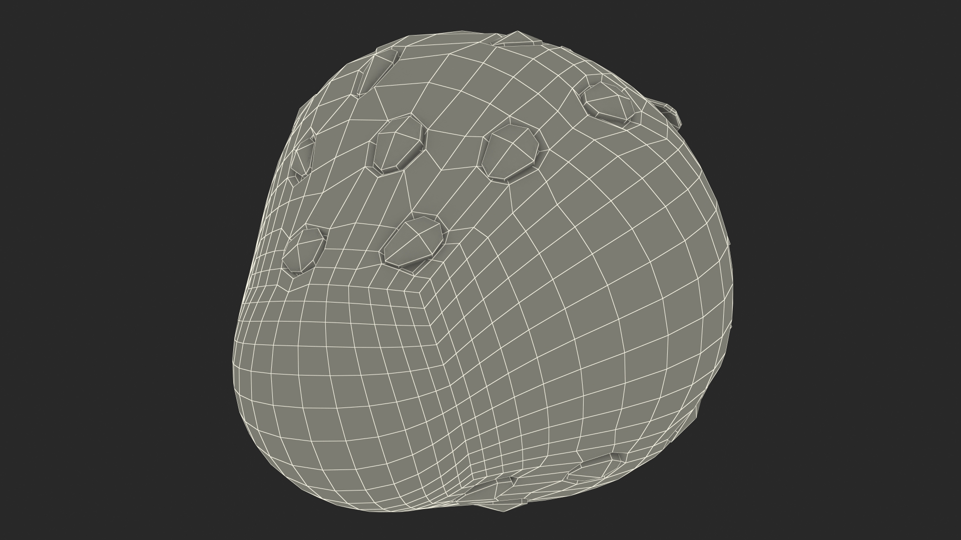 3D Strawberry Emoji