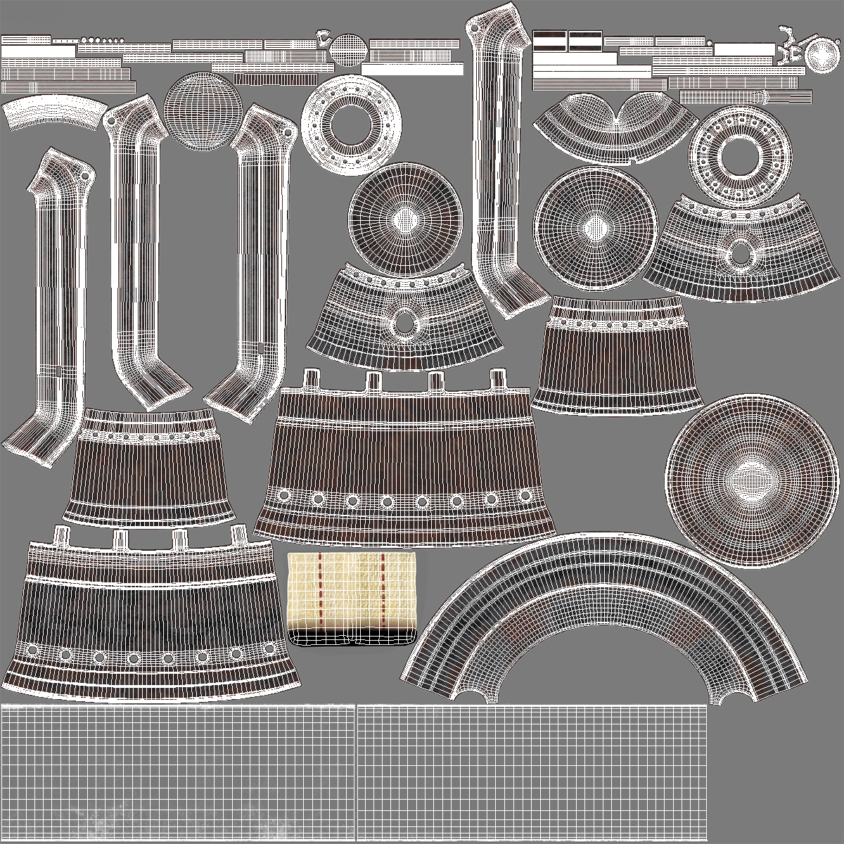Vintage Kerosene Lantern 3D model