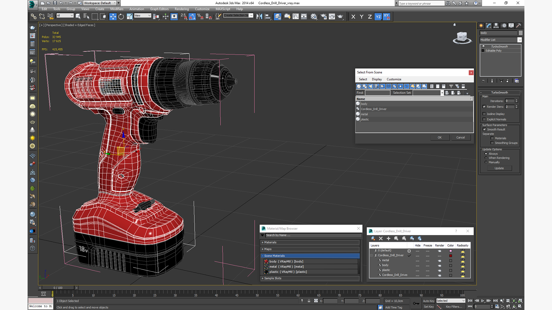 3D Cordless Drill Driver