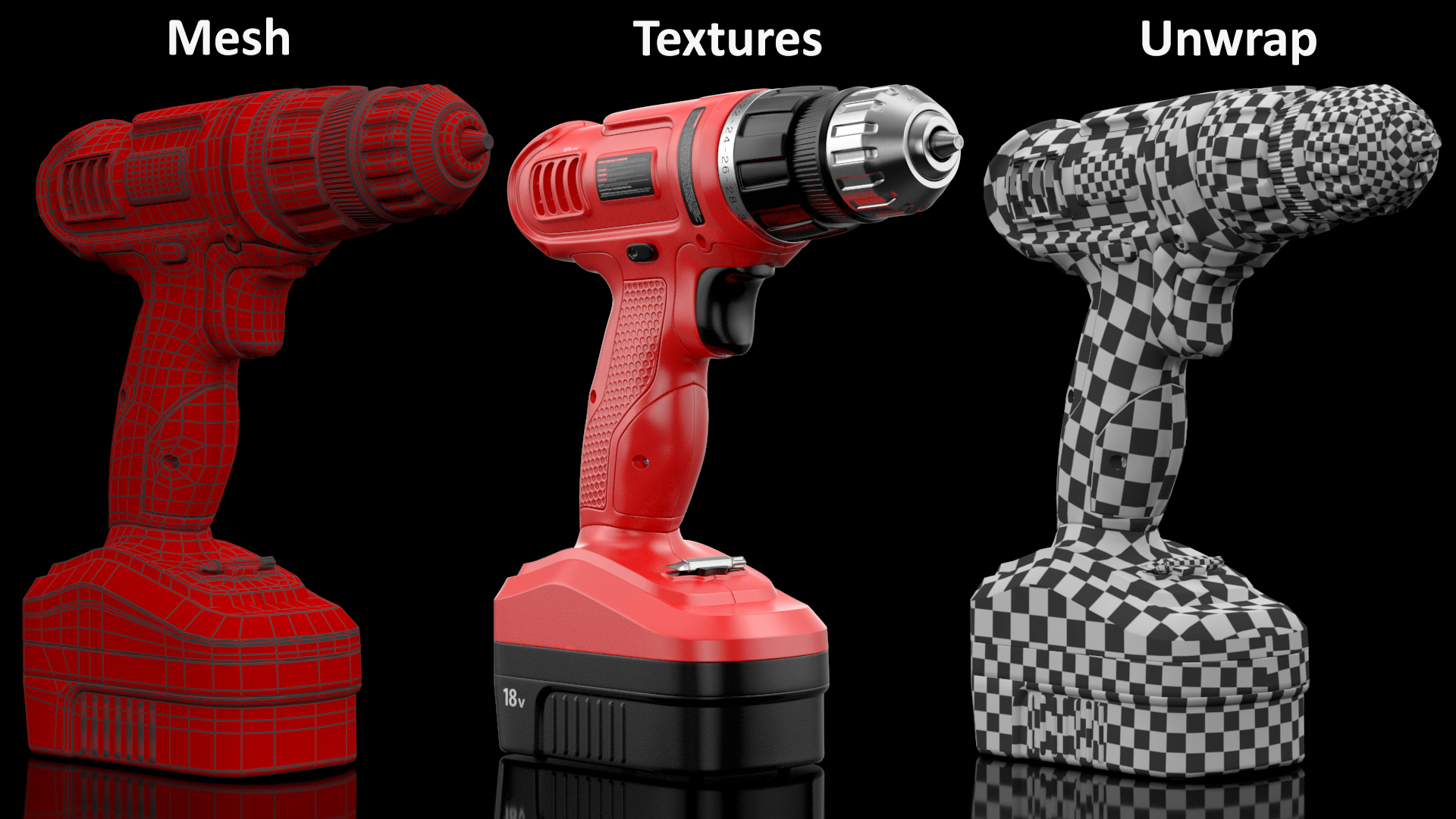 3D Cordless Drill Driver