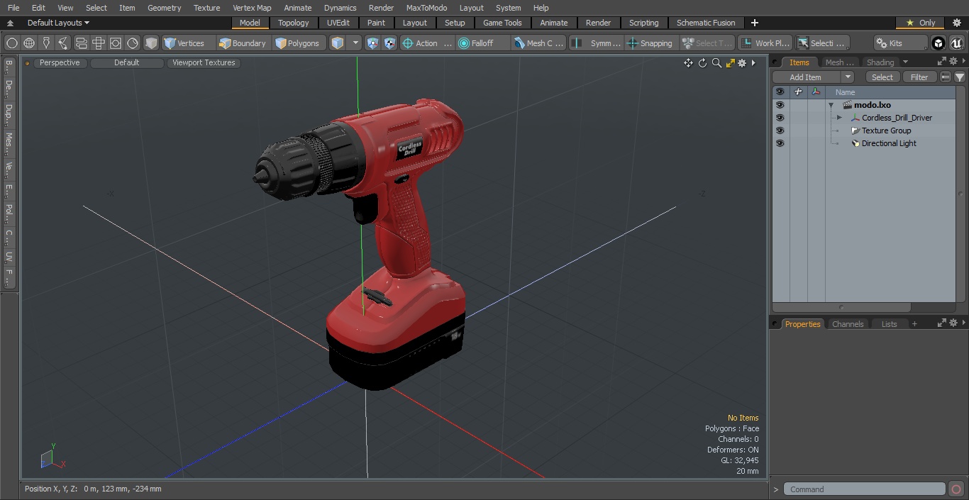 3D Cordless Drill Driver
