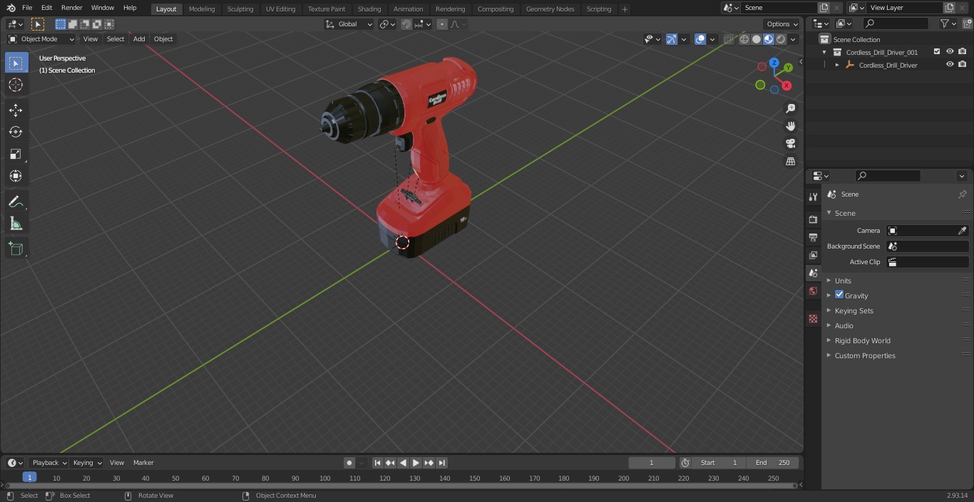 3D Cordless Drill Driver
