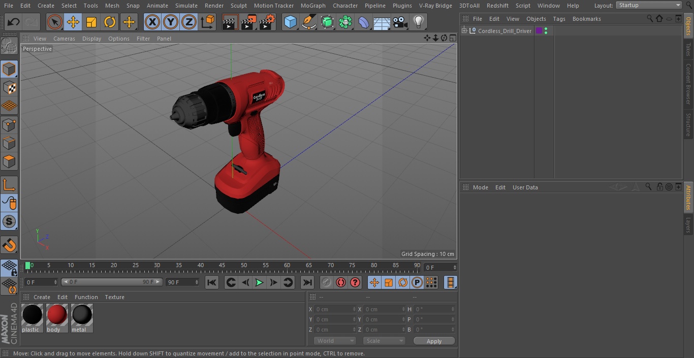 3D Cordless Drill Driver