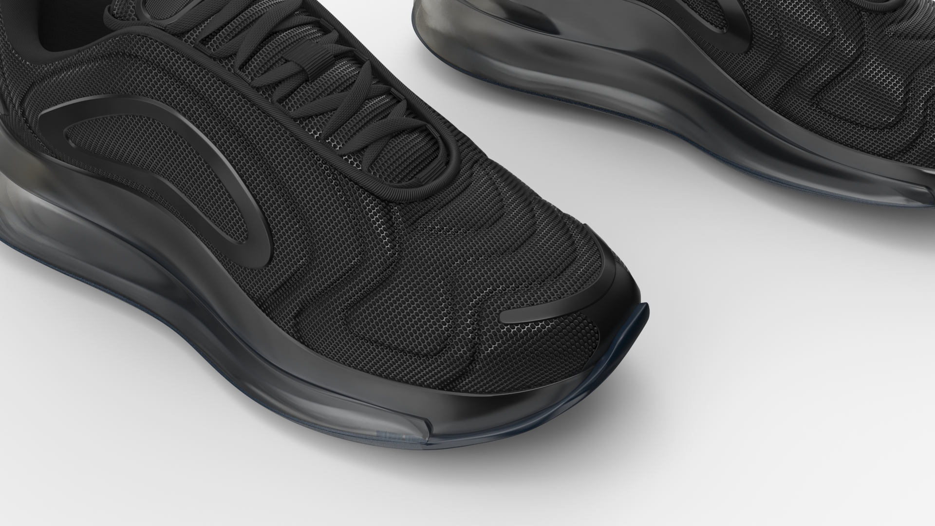 Sneakers Sport Air Black 3D model