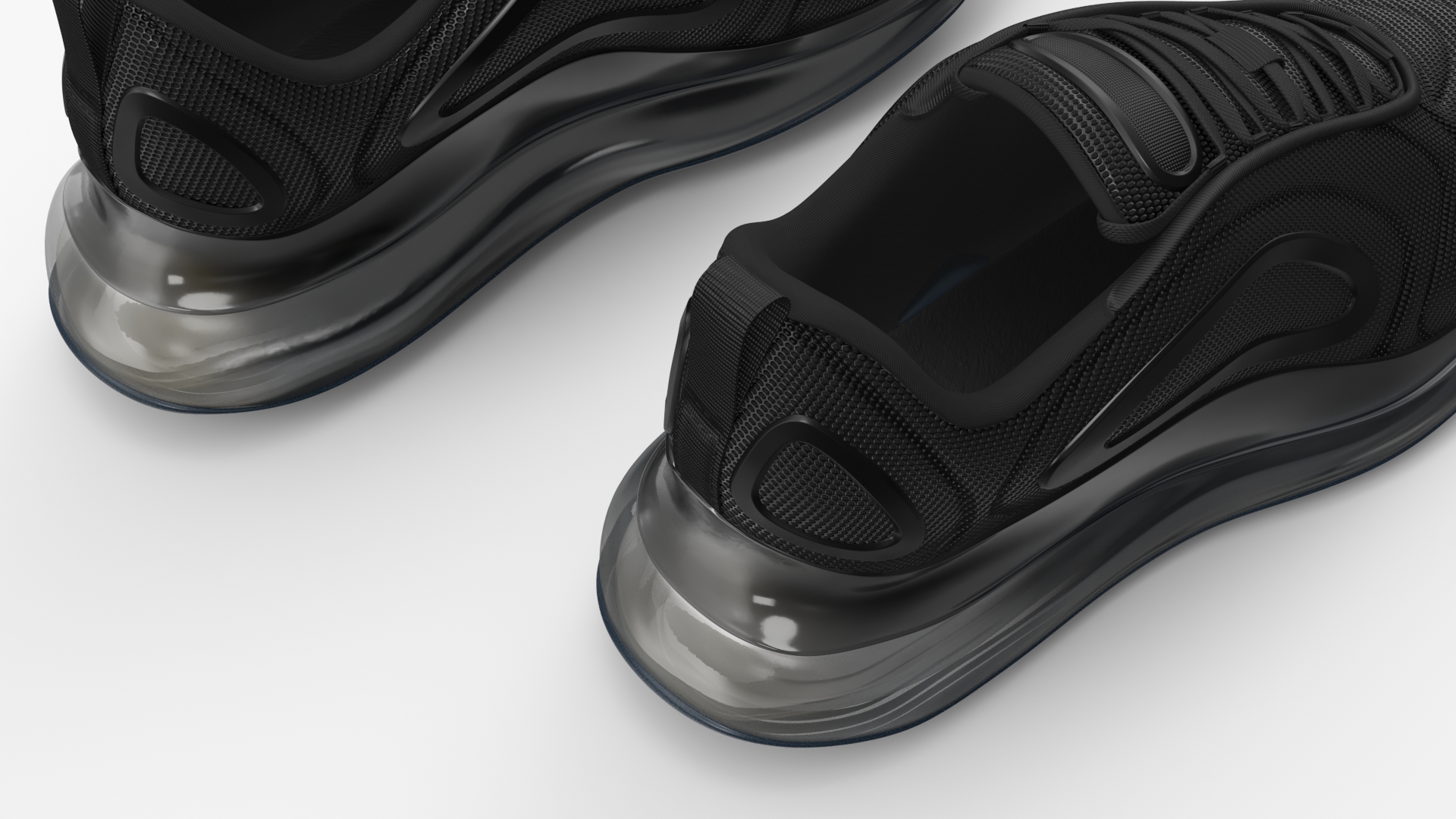Sneakers Sport Air Black 3D model