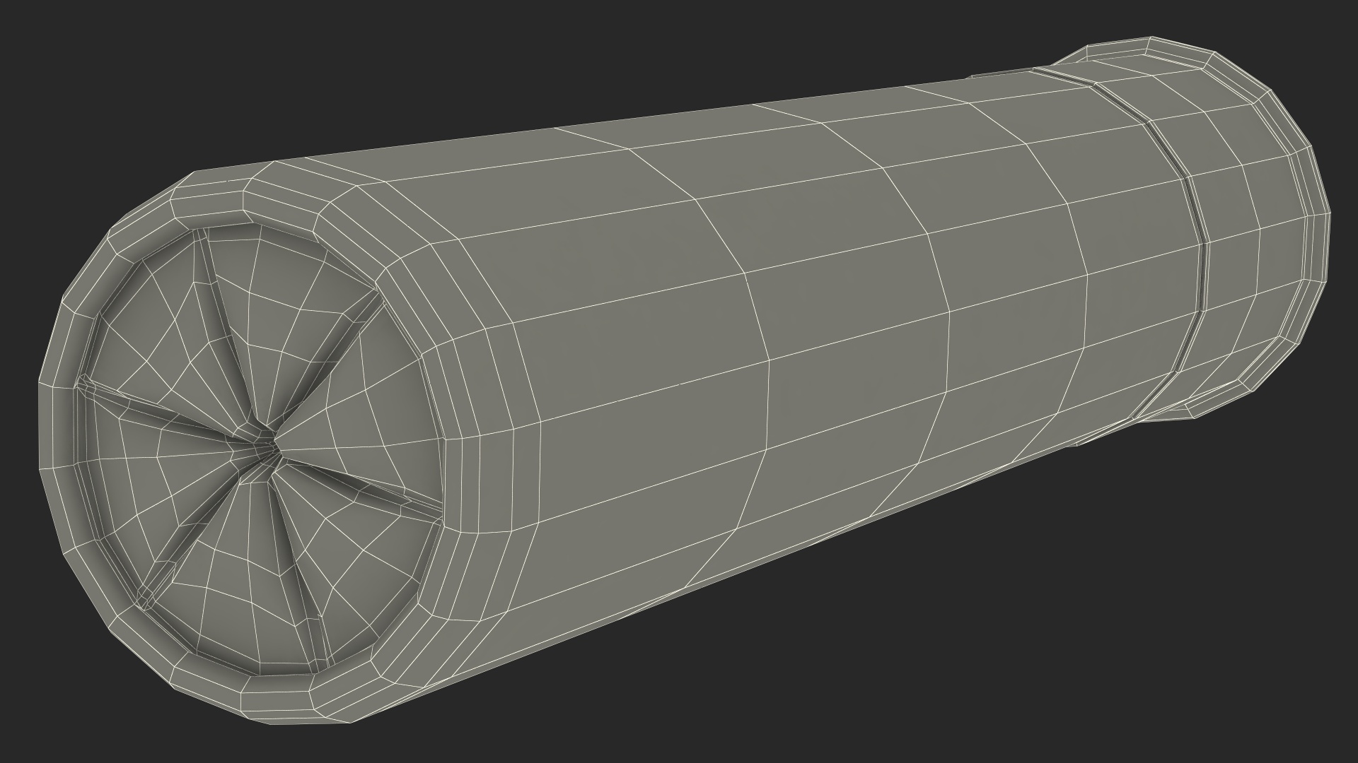 Revolver Shotgun MC255 Polymer Rigged 3D