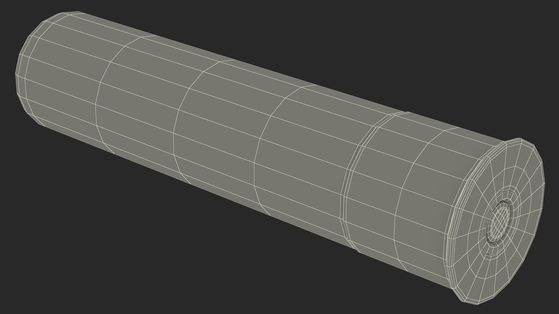 Revolver Shotgun MC255 Polymer Rigged 3D