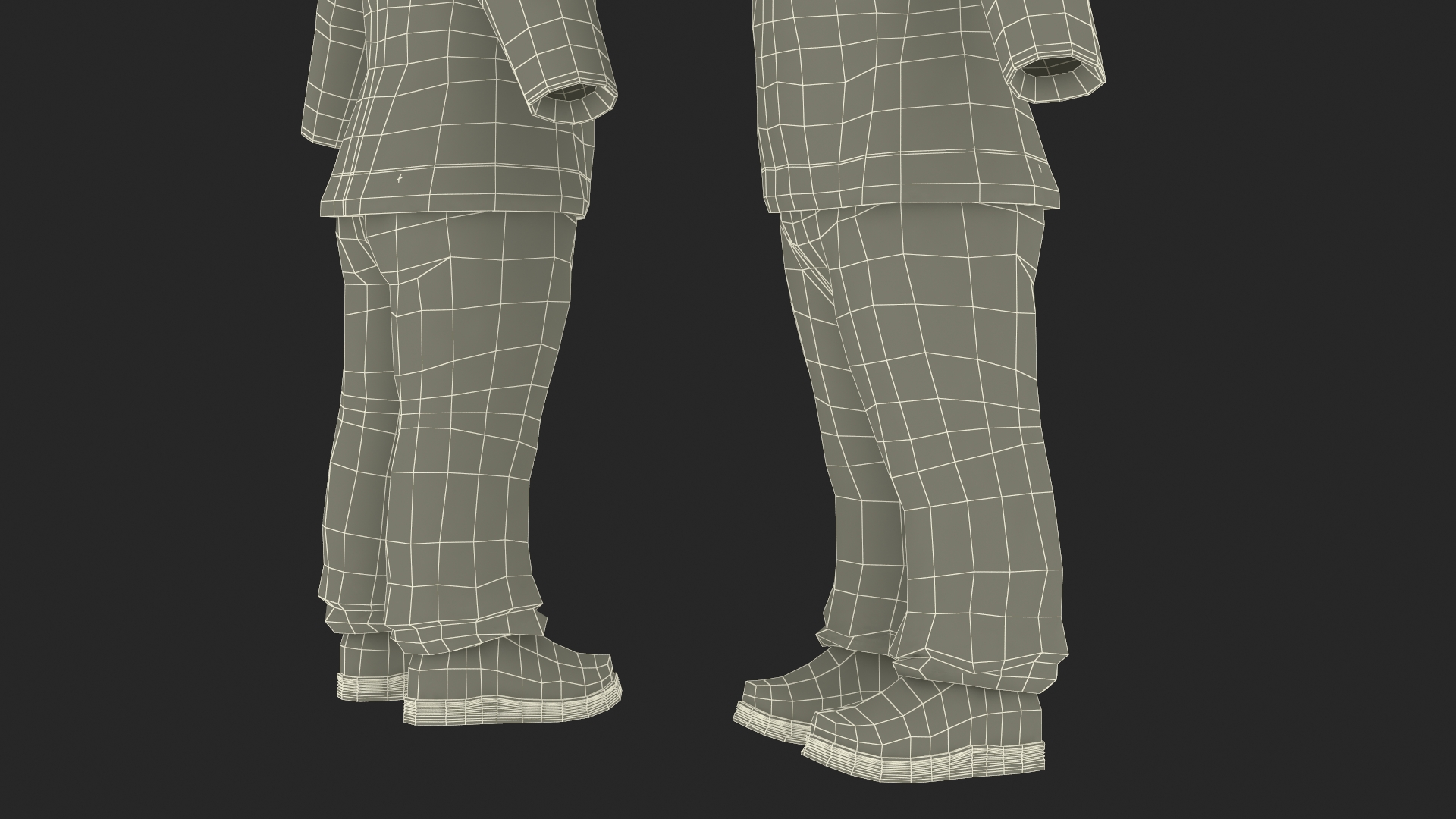 3D model Fall Clothing for One Year Old Baby
