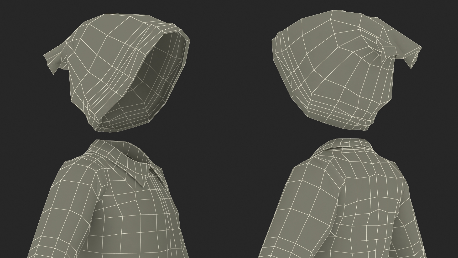 3D model Fall Clothing for One Year Old Baby
