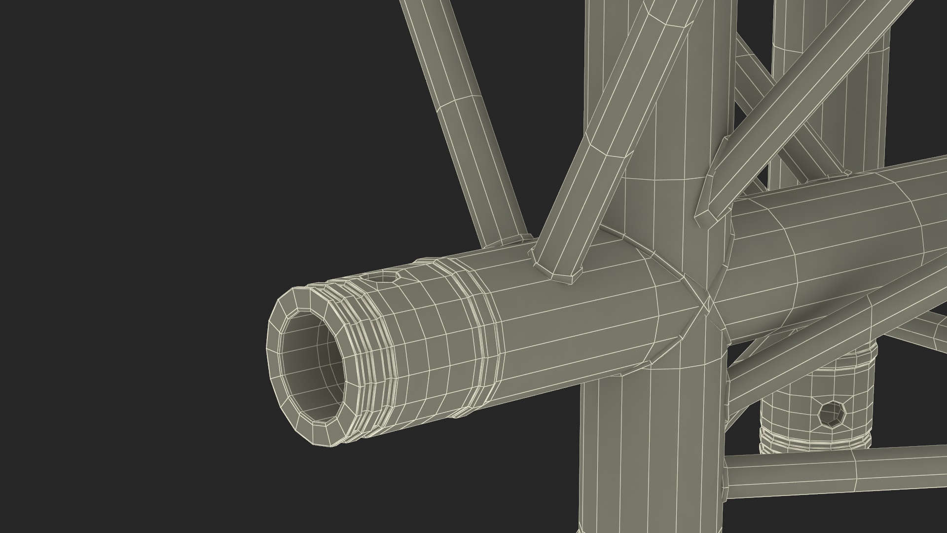3D Architecture Truss Modular