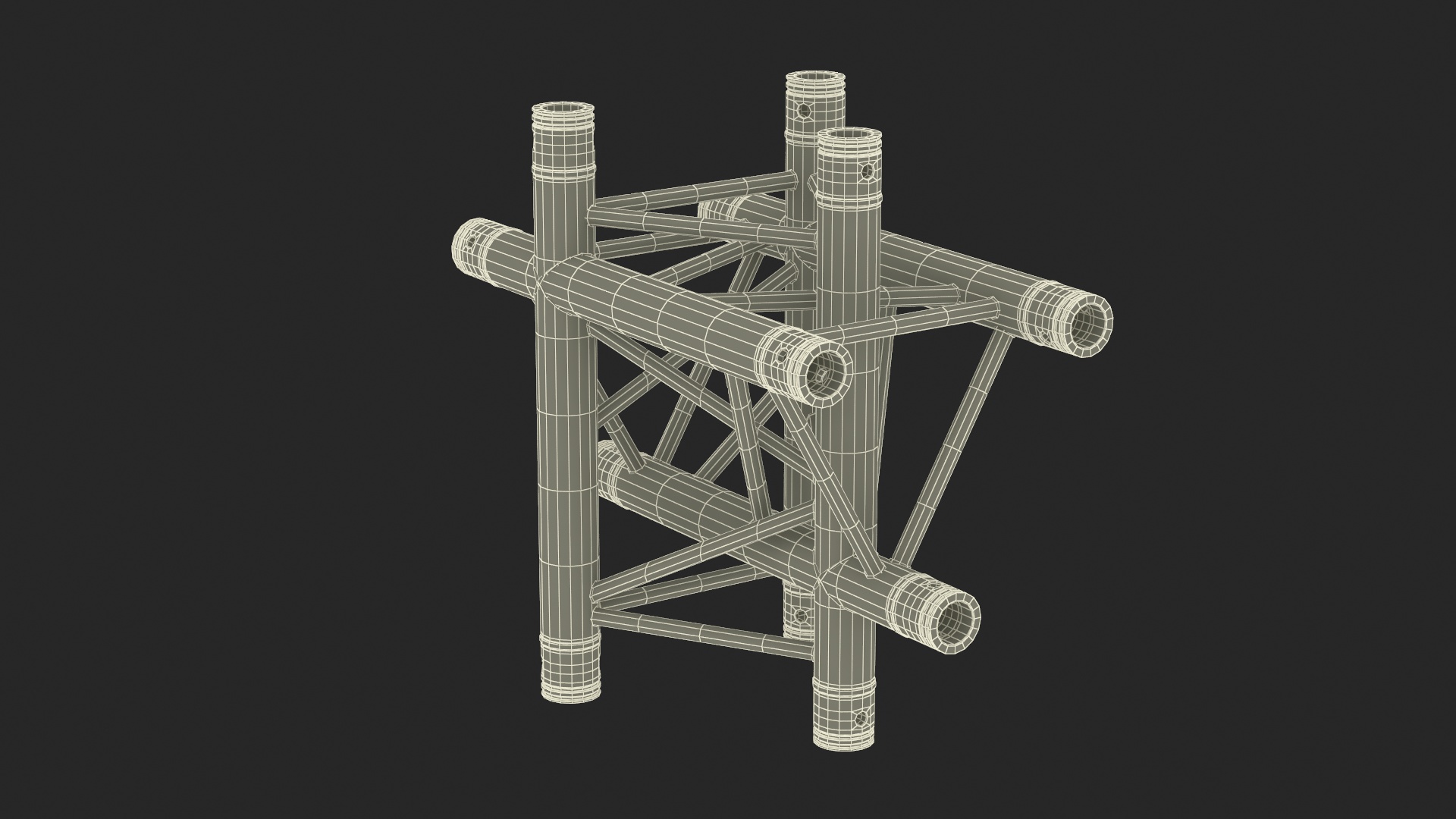 3D Architecture Truss Modular